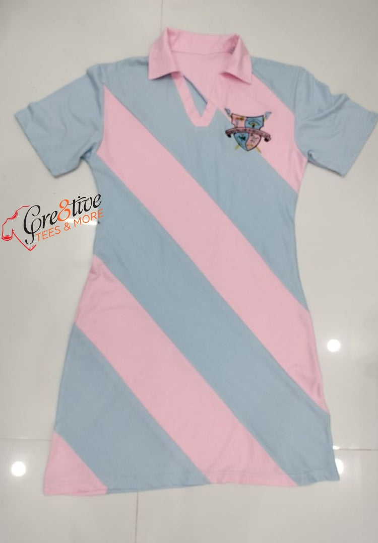 Gamma Stripe Dress (Pre-Order)